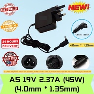 Original ASUS 19V 2.37A (4.0mm*1.35mm) For VivoBook U38  U38N  U38DT F200  F200CA F201  F201E  Serie