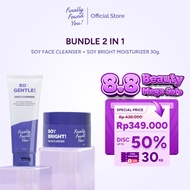 Finally Found You FFY Bundle 2in1 Soy Gentle Face Cleanser and Makeup Remover 100mL + 2in1 Soy Brigh
