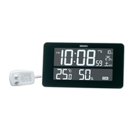 Seiko clock, table clock, wall clock, radio wave, white, digital LED clock 128×227×23mm C3MONO, DL217W