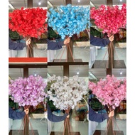 Sakura Flowers Wedding, Home, Party Decoration | Bunga Sakura Hiasan Pelamin & Rumah