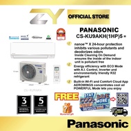 Panasonic Aircond Non-Inverter PN SERIES/Inverter SERIES X-DELUXE KU-AKH5-STAR1HP/1.5HP/2HP/2.5HP Pe