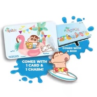 Brand New EZ-Link Shinchan Bundle: 1 Card, 1 Charm and 1 Box!