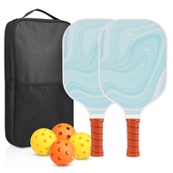 [SG stock Fast Shipping]Pickleball Paddles Set with Pickleball Rackets, Pickle Ball Paddle Set for M