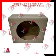 box full mdf subwoofer 12 inch boks sub audio mobil 12inci tebal 15mm