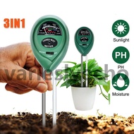 Soil Tester,3-in-1 Soil Test Kit with Moisture,Light and PH Test,Soil Moisture Meter,Great for Garde