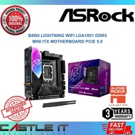 Asrock B860I Lightning WiFi LGA1851 DDR5 Mini ITX Motherboard PCIe 5.0