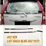 Lis kaca belakang/List kaca belakang chrome AVANZA/XENIA LAMA 2005-2011