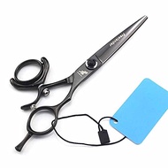 Hair Cutting Scissors, 9Cr18MoV 5.5/6 Inch Hair Scissors 360 Degree Rotation Thumb Cutting Flying Sh