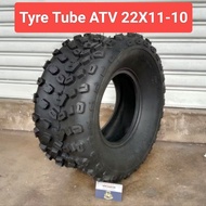 ATV Tubeless Tyre Tayar 22x11-10 ATV tube 4 Wheels Motor Roda Saiz 10 Inci Dune buggy Pattern