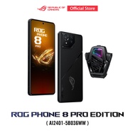 ASUS ROG Phone 8 Pro Edition (AI2401-5B036WW) RAM 24GB / ROM 1TB With AeroActive Cooler X (PHANTOM BLACK)
