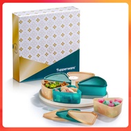 Tupperware Modular Carousel Bekas Kuih Raya Pusing Viral Ramadhan Air Tight Kedap Udara Balang Emas Gift Set Container