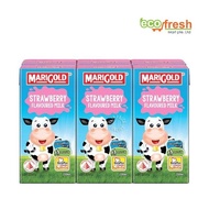 Marigold Uht Packet Milk Strawberry 6 x 200ml