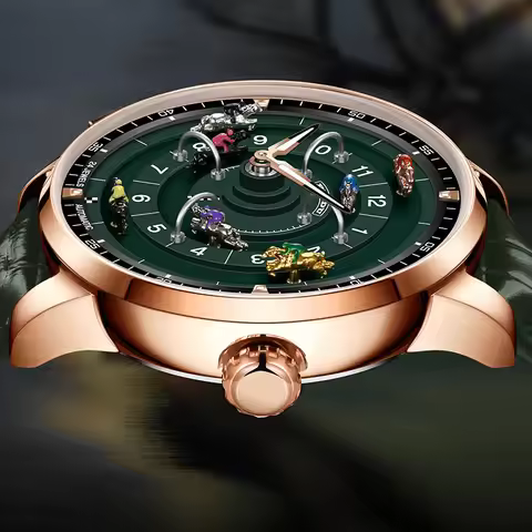 Men's Mechanical Watch Stainless Steel NH35 Watch Racing Roulette Men's Top Brand Luxury Rotary Sapp