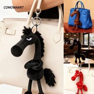 COMOWANR7 Plush Pony Keychain, Plush Cartoon Horse Plush Doll, 2026 Horse Mascot Horse Year Mascot D