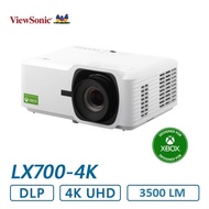ViewSonic LX700-4K UHD 3500 Lumens Laser Projector 4.2ms Response Time 240Hz Refresh Rate Dual HDMI