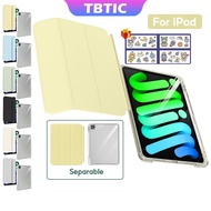 TBTIC Acrylic Clear Case For iPad Case 9th 10th Generation Pro11 Pencil Holder Case for iPad Air 5 4 10.9 7/8/9th 10.2 Tablet Cover  Case