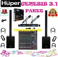 Paket SoundSytems Huper Genesis 3.1 Paket Speaker Aktif Huper Genensis