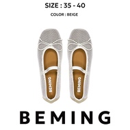 Bemingshoes007-Beming Mesh Ballerina – บัลเลริน่าตาข่าย ใส่แล้วเบาสบาย สไตล์คุณหนูขี้เล่น