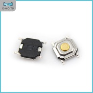 【SHENHAO3】 20pcs 4*4*1.5mm LIGHT TOUCH SWITCH ON/OFF ปุ่ม Micro Switch SMD 4Pin สวิตช์