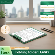 A4 Foldable File Clipboard Organizer: Portable Expanding Folder, Money Binder & Document Holder for 