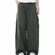 seluar perempuan cargo pants women Seluar jeans alat hijau tentera untuk lelaki dan wanita seluar ka