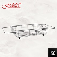 Fidelis Kitchen Stainless Steel Retractable Wireware Dish Drainer FT-9320