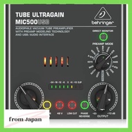 Behringer Mic Preamp 1-Channel 12AX7 Vacuum Tube USB Audio Interface MIC500USB