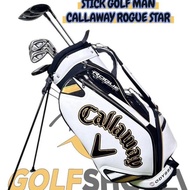 CALLAWAY STICK GOLF MAN ROGUE STAR GRAPHITE REGULAR FLEK FULLSET BAG GOLF ORIGINAL 6 IRON SET DRIVER