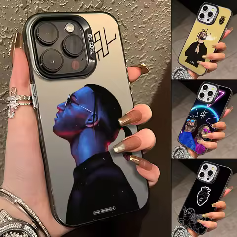 PNL QLF Rapper Singer Phone Case for Apple iPhone 16 15 14 Plus 13 12 11 iPhone16 Pro Max X Xs XR 8 
