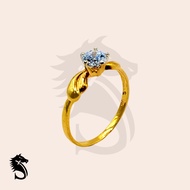Solitaire Ring/ 22k Gold Rings