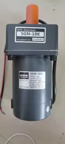 GPG 80W gear motor 5GN 18K dc48v 2.45A 1800RPM 0.424N.M dc motor