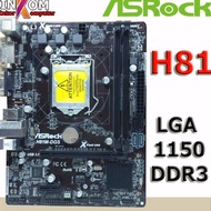 Contemporary.. Mainboard Motherboard Mobo Intel LGA 1150 H81 Onboard ECS/ASROK LQS