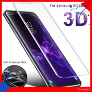 [FM] Soft Curved Full Cover High Clarity Screen Protector Film for Samsung Galaxy Note9 S9 S8