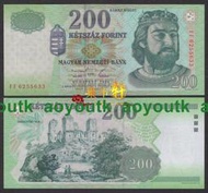 匈牙利1998年200福林 全新 歐洲紙幣外國錢幣 首發年份#紙幣#外幣#集幣軒