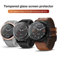 [allmobiles] 2Pcs For Garmin Fenix 6 6s 6x Solar Pro Tempered Glass Screen Protector Film Guard
