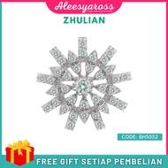 [BH5052] Brooch Zhulian MENTARI Rhodium Plated Pin Tudung Zhulian Pin Zhulian original Brooch Zhulia