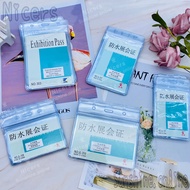 Transparent Plastic 12PCS/PK ID Holder with Zip Lock Vertical and Horizontal ID Case ID Protector