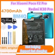 Orginal New xiaomi BM4Q Battery For Xiaomi Xiaomi Poco F2 Pro Redmi K30 Pro Battery 400mAh +Tools Fr