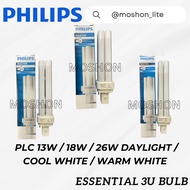 PHILIPS Master PLC 2 Pin 13W 18W 26W ( 2700K Warm White / 4000K Cool White/ 6500K Daylight)