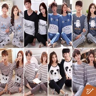 McJoden - MAYUKI Piyama Baju Tidur Lelaki & Wanita Pakaian Tidur Perempuan Piyama Pasangan Comel