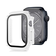 Screen Tempered Glass Film Armor Waterproof Watch Case For Apple Watch Series 9 / 8 / 7 45mm