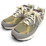 全新未使用 □ NEW BALANCE M990TG3 網眼混紡材質繫帶低筒運動鞋 灰色 27.5碼 美國製造 男款