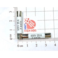 [Combo of 5] Ceramic fuse R058 25A 500V size 6X30MM