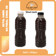 [isi 10pcs] Botol Plastik 330ml SN AMDK | Botol aqua 330ml | Botol Plastik 330ml Natural ISI 10pcs