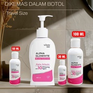 [100 ML ] Alpha Glowhite inc whittening Body Lotion - Hydrates, Brightens, UV Protection