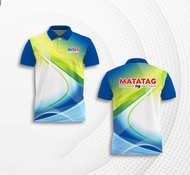 Deped Matatag Polo Shirt Uniform Full Sublimation Polo Shirts for Men Women Teacher Deped Badge Teac