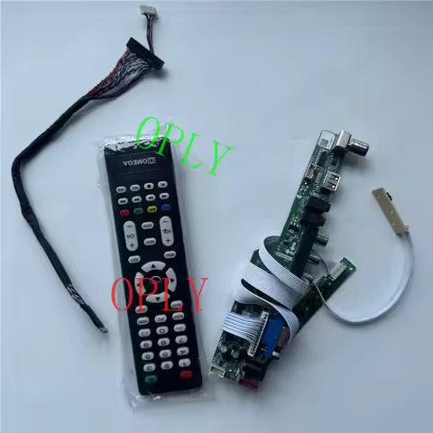 For LG LP140WH2-TLN1 LP140WH2-TLQ1 LP140WH2 1366X768 14" TV Controller board kit RF USB AV VGA Audio