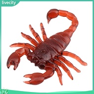 livecity|  20Pcs Stress-relieving Centipede Toy Vivid Fearful Centipede Scorpion Gecko Toy for Entertainment