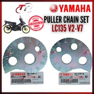 LC135 V2 -V7 LC 135 CHAIN PULLER ADJUSTER PLATE PENARIK RANTAI ADJUST 50C-F5388-00 50C-F5389-00 YAMA