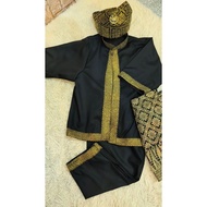 BAJU LAYANG KANAK2 FULL SET ( TANJAK + SAMPIN)